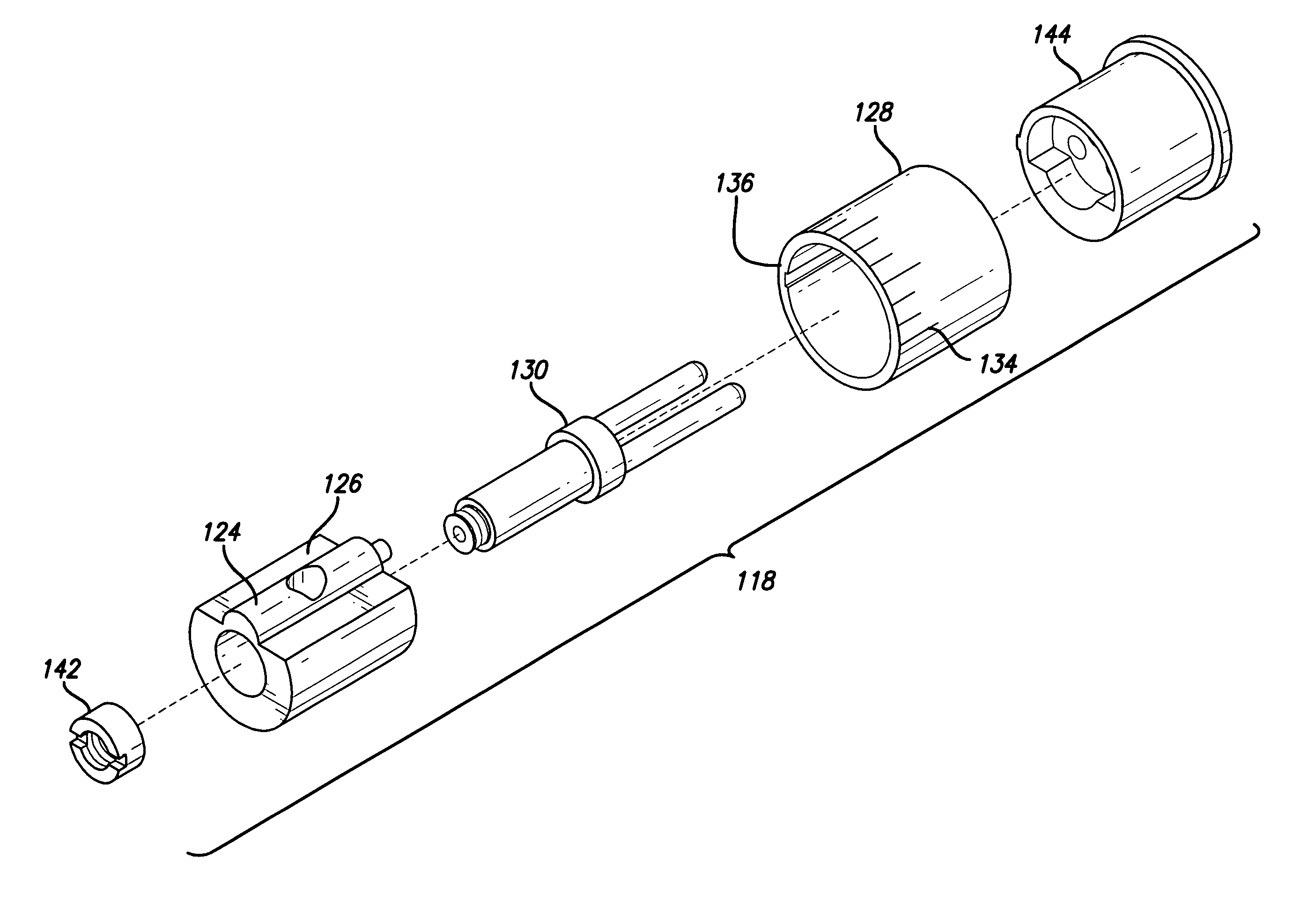 LED lighting tube with rotational end caps