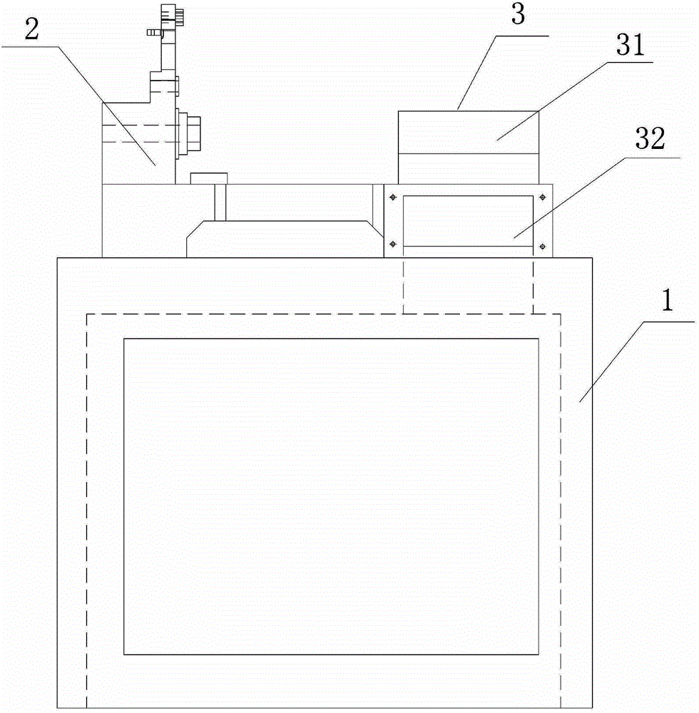 Cam machine with tailstock tapping controlled by servo motor