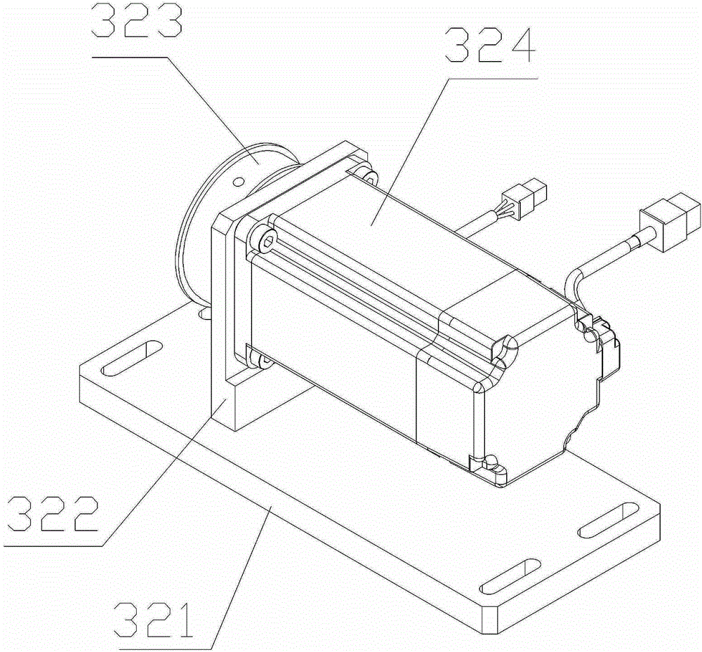 Cam machine with tailstock tapping controlled by servo motor