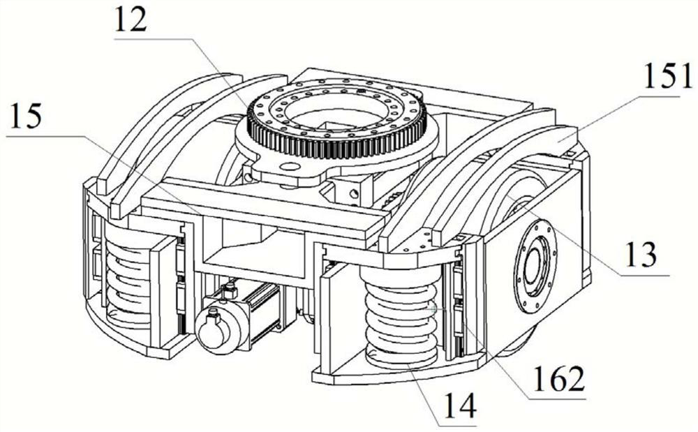 Transfer mechanism, blade root transferring trolley, blade tip transferring trolley and blade transfer system