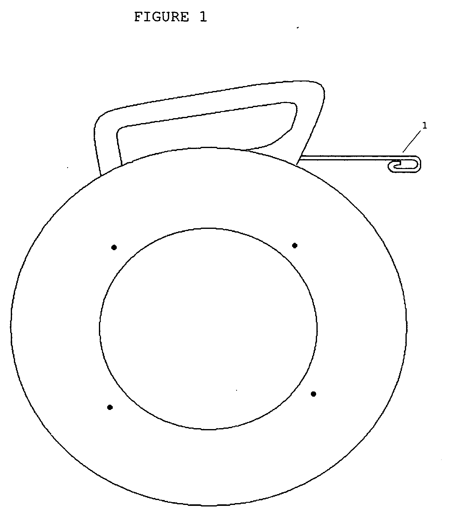 Measured steel fish tape