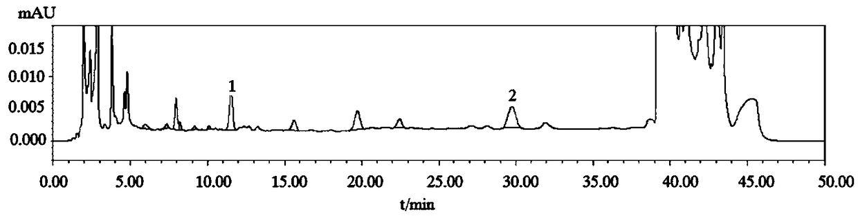 Detecting method of hyoscyamine and hyoscine