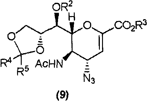 Method for manufacturing neuraminic acid derivatives