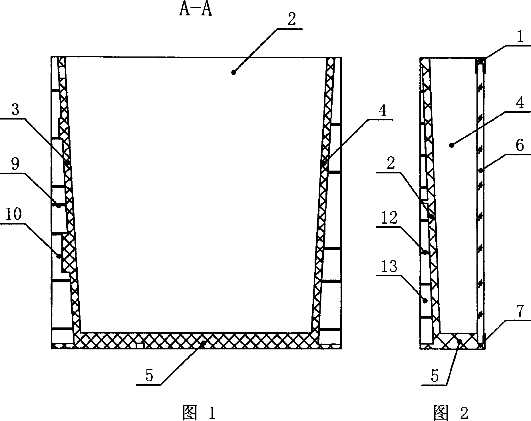 Composite formed aquarium