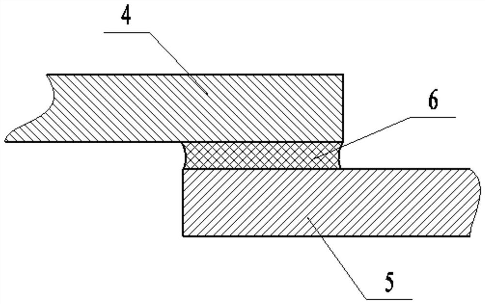 A kind of copper plate and aluminum plate lap joint brazing filler metal and preparation method thereof