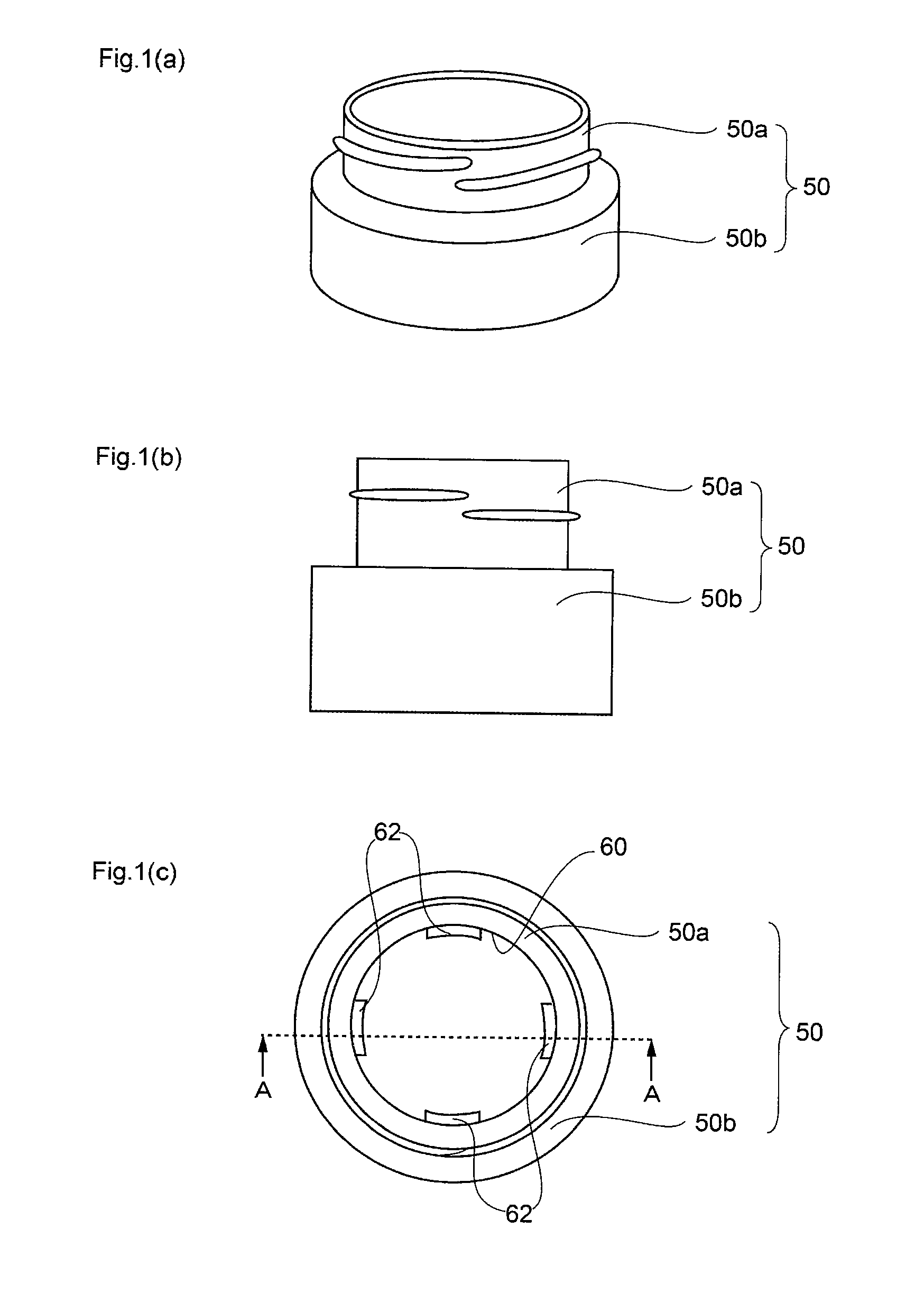 One-press manufacturing method for glass container and glass container