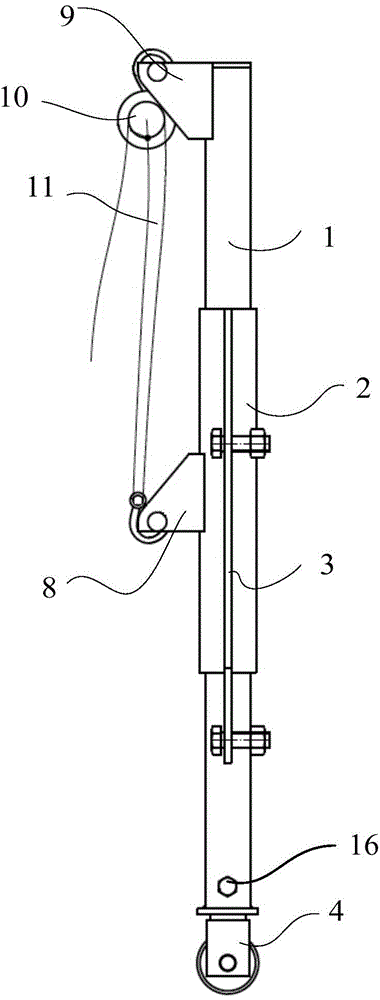 Mechanical equipment lifting frame and lifting method