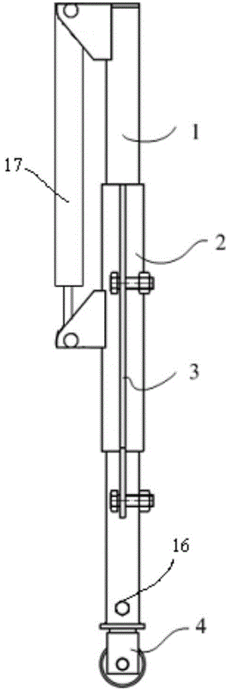 Mechanical equipment lifting frame and lifting method