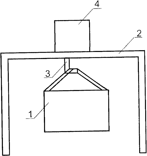 Electric rotating lifting pot