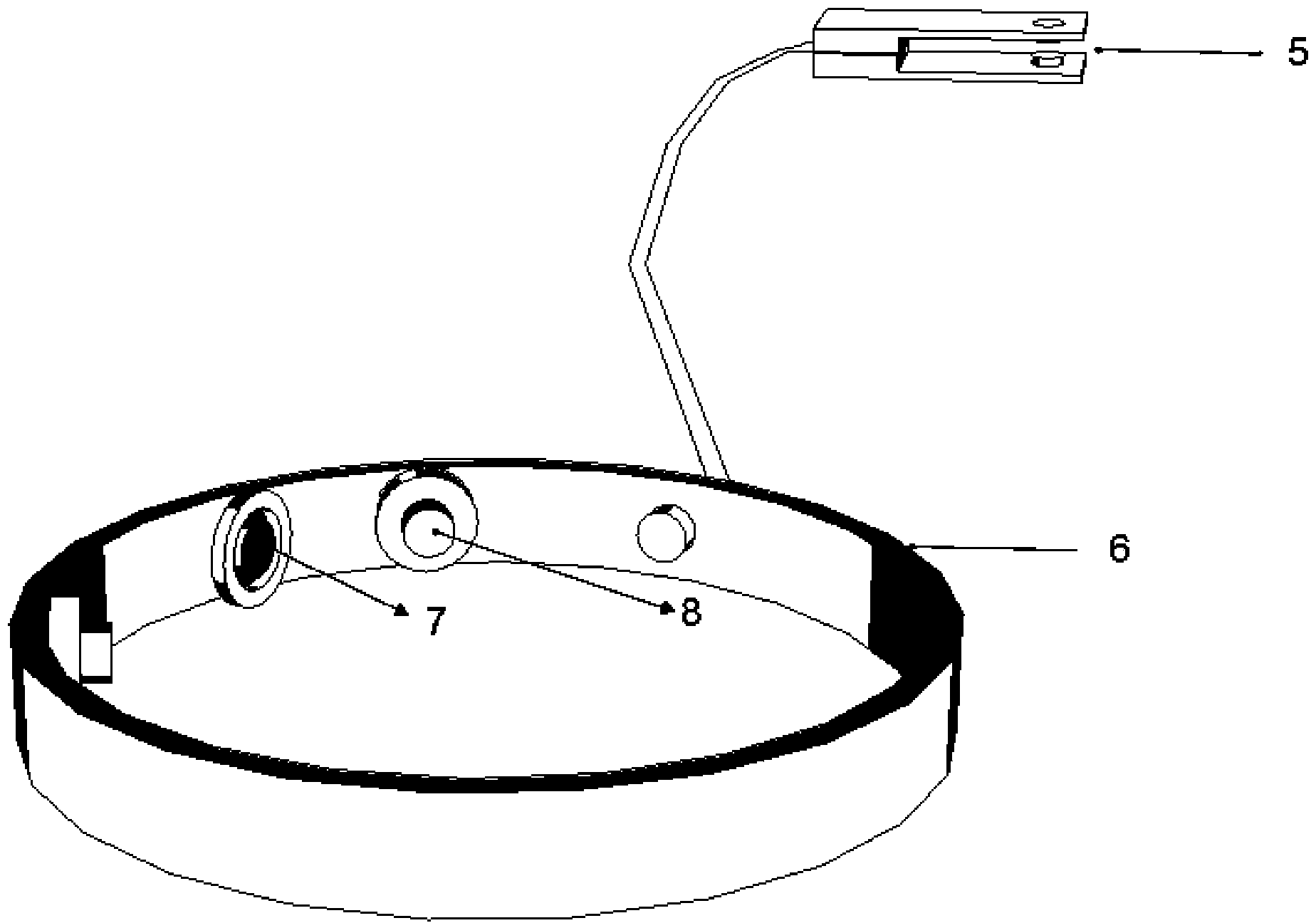 Non-fixed-contact-type electrocerebral acquisition system and information acquisition method thereof