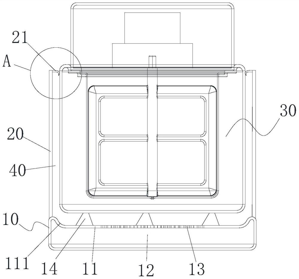 Heat preservation device for ice cream maker and ice cream assembly