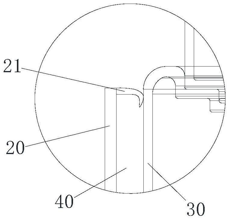 Heat preservation device for ice cream maker and ice cream assembly