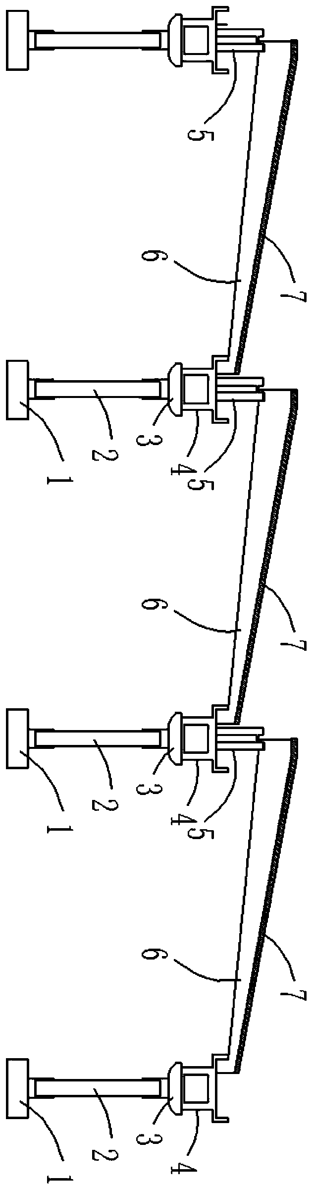 A prefabricated light steel structure factory building and its construction method