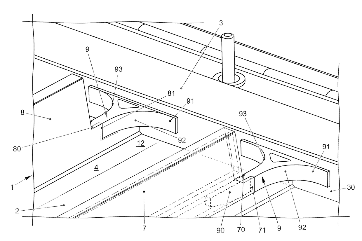 Battery housing of a traction battery of a motor vehicle