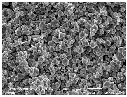 Simple preparation method of Al and Zr co-doped ultrahigh nickel ternary single crystal material