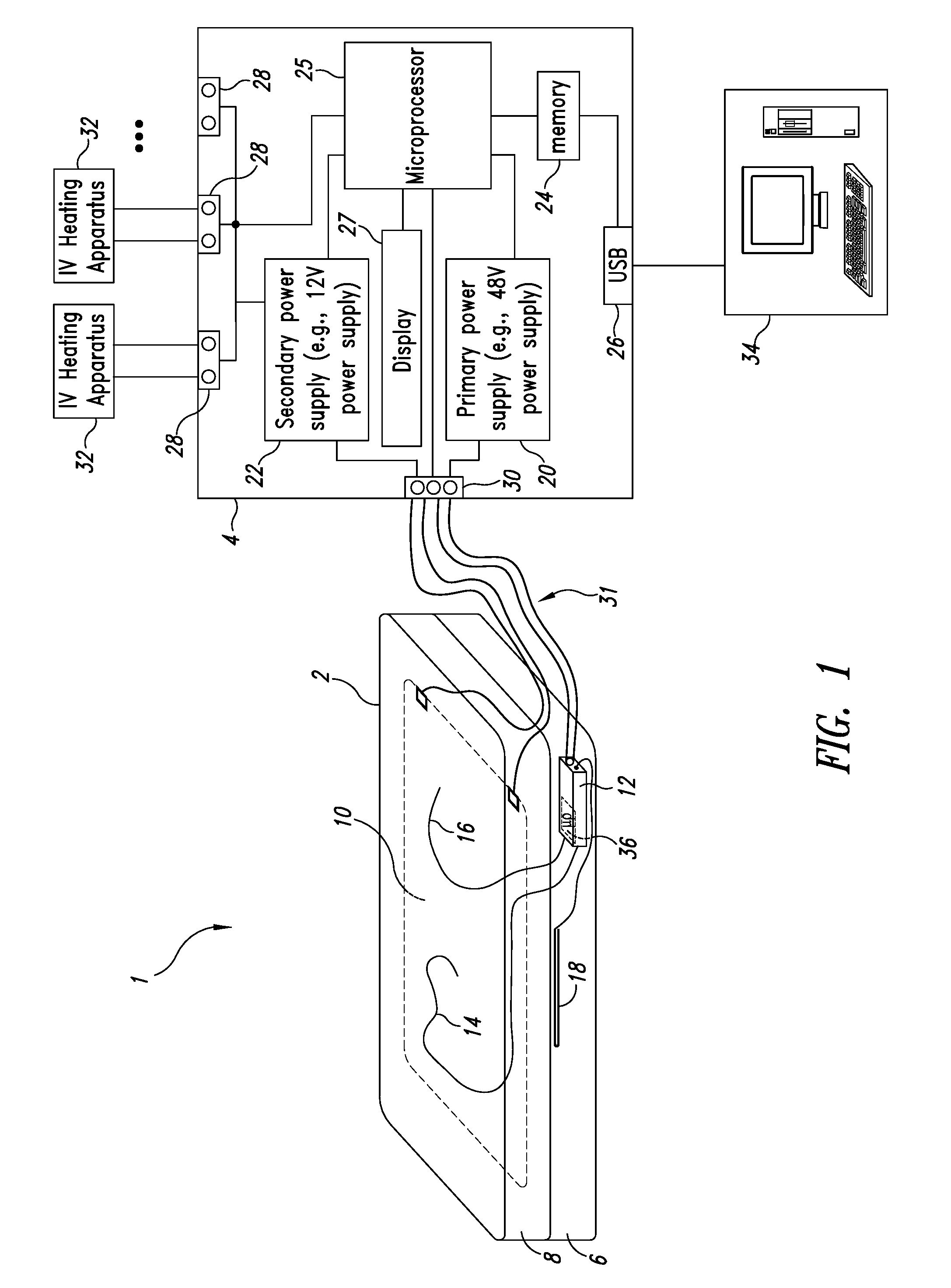 Device and method for temperature management of heating pad systems