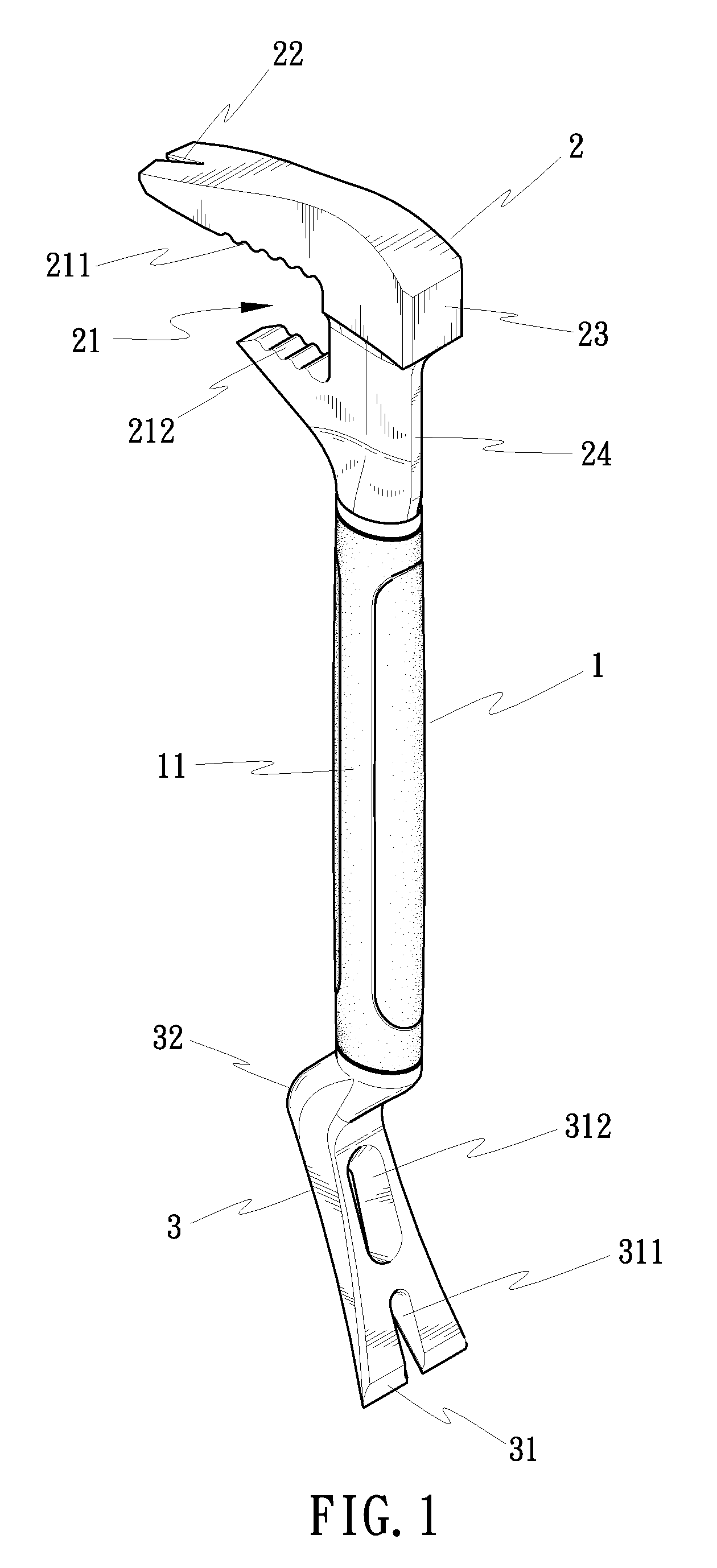 Multipurpose lever type tool