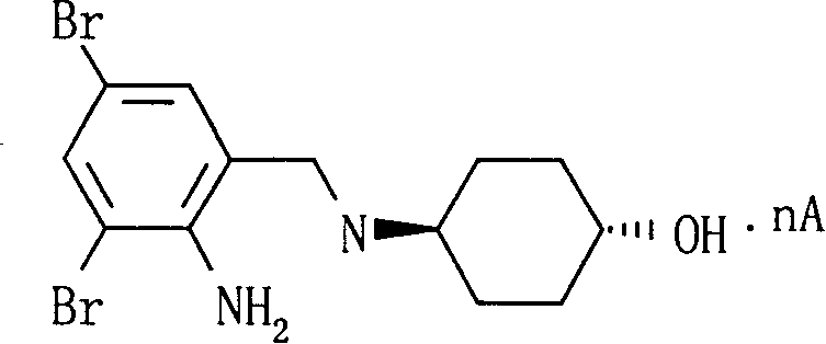 Ambroxol cysteine analogs and their preparation process and use thereof