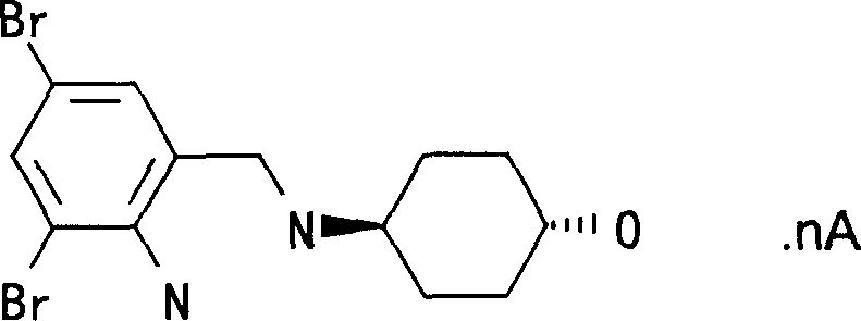 Ambroxol cysteine analogs and their preparation process and use thereof