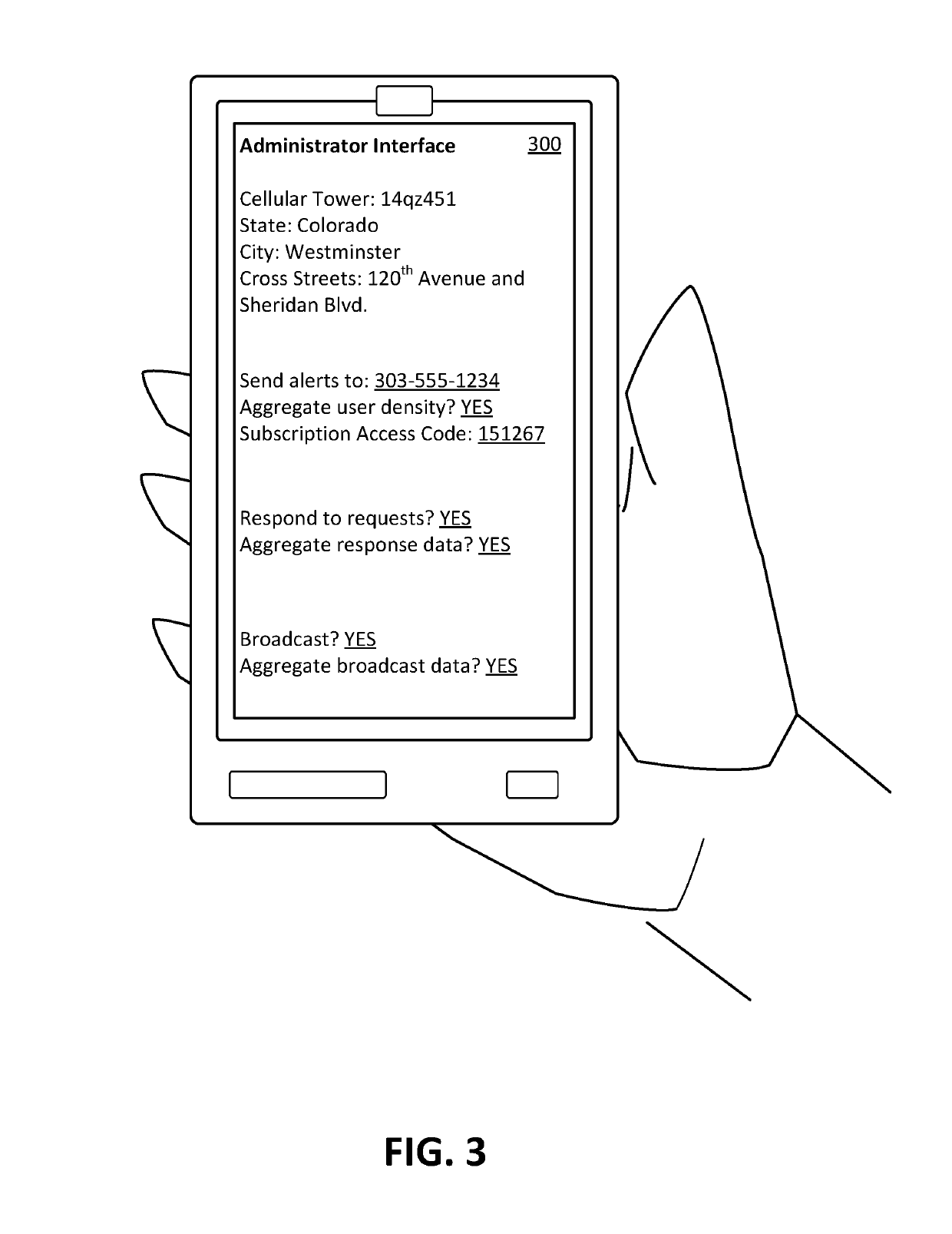 Systems and methods for identifying user density from network data