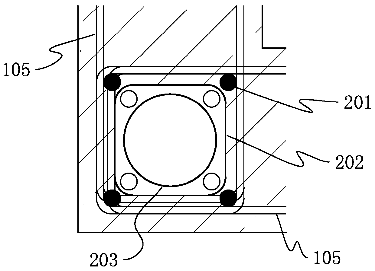 L-shaped and T-shaped concrete shear wall structure combined type prefabricated edge component