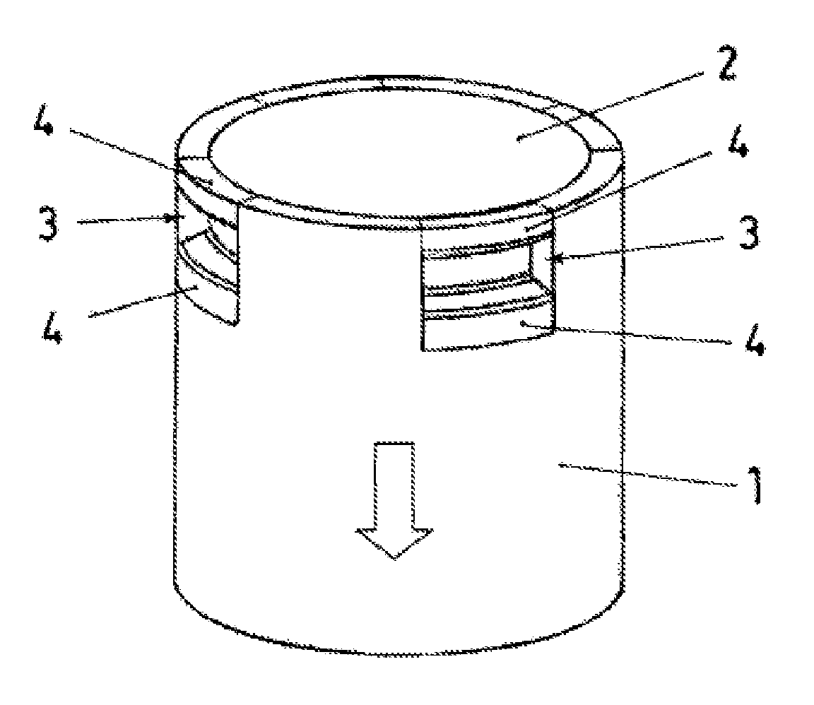 Mould for moulded parts with internal undercuts