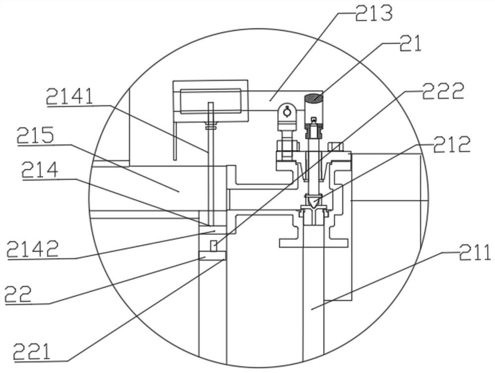 Automobile overweight detection device for municipal bridge