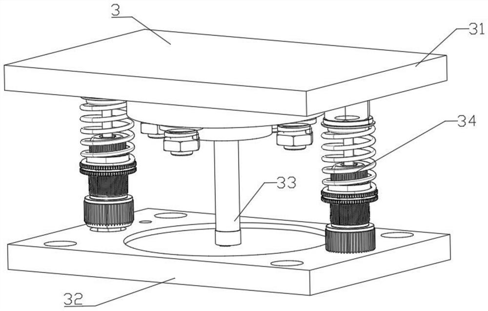 Automobile overweight detection device for municipal bridge