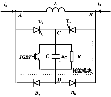 DC reactor shielding circuit and control method thereof