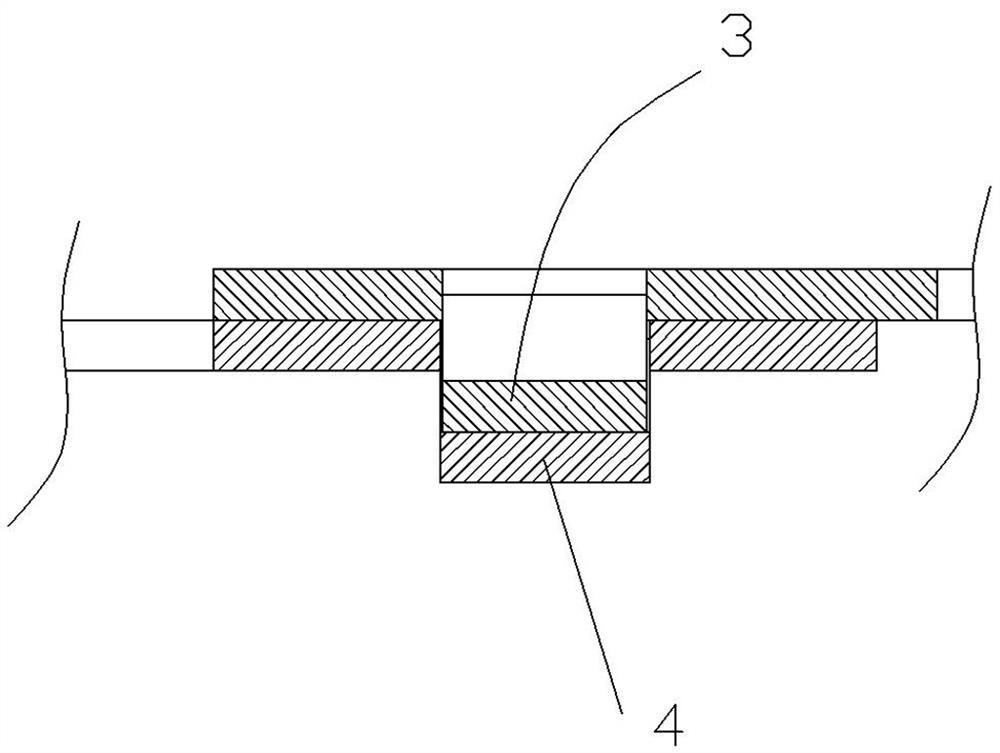 A metal riveting process