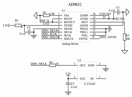 Metal defect eddy current detection device and probe thereof