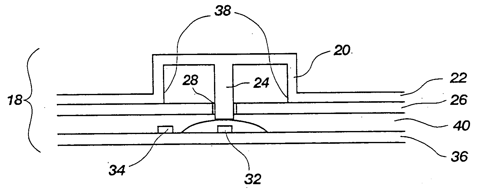 System for disposing a proximity sensitive touchpad behind a mobile phone keymat