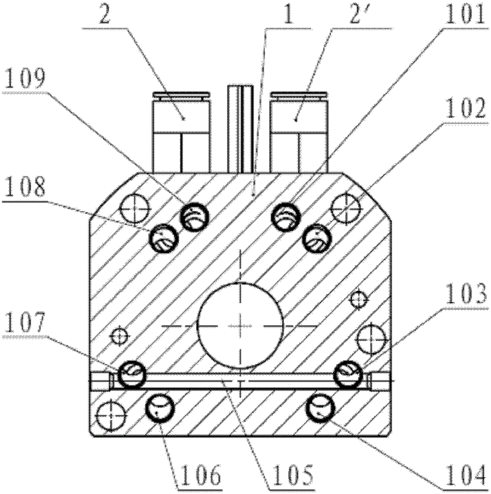 Cooling device and dicing machine with built-in motor of electric spindle