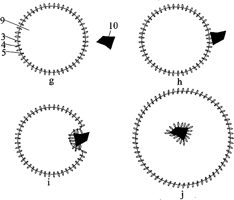 Dedusting agent composition and using method thereof