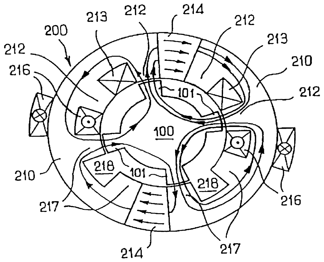 Rotary electric machine, especially an alternator for a motor vehicle