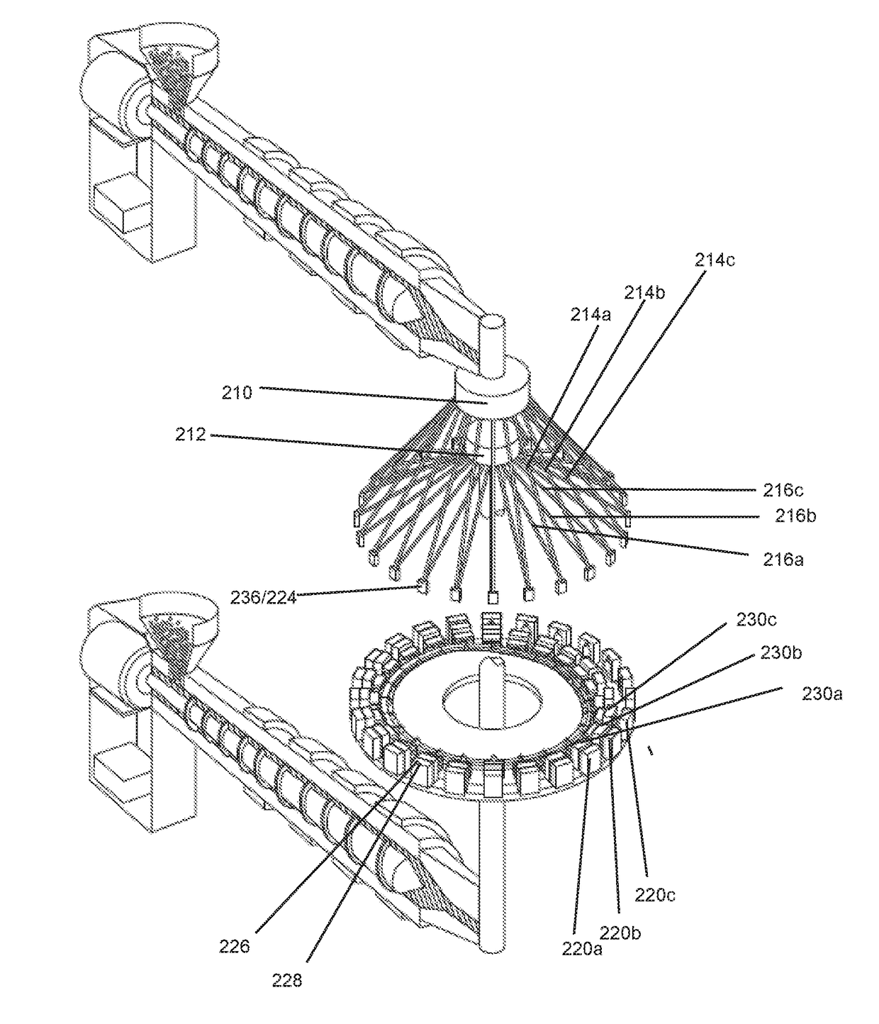 Co-injection with continuous injection molding