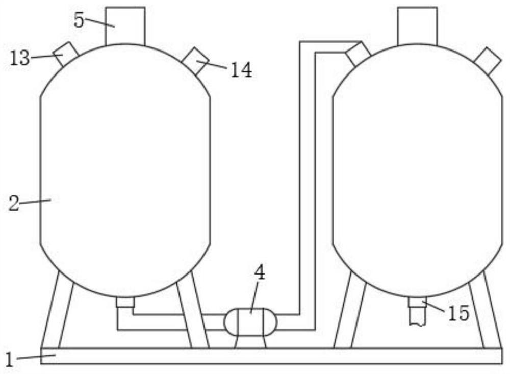 Water purifying agent production line