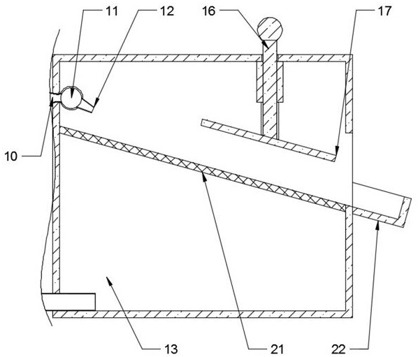 Highway construction concrete pouring device