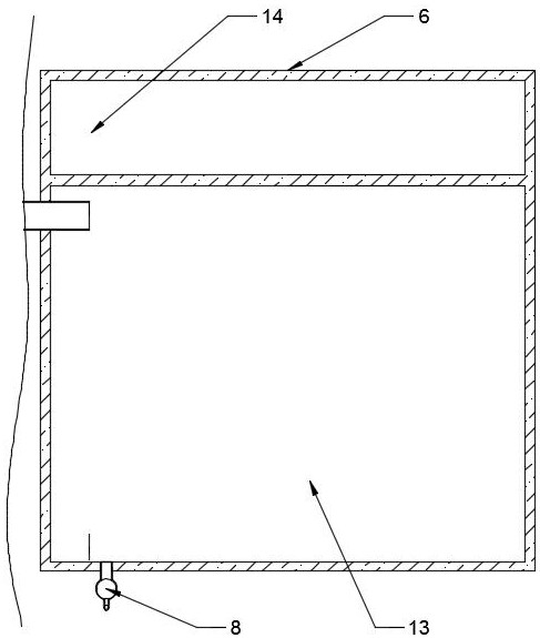 Highway construction concrete pouring device