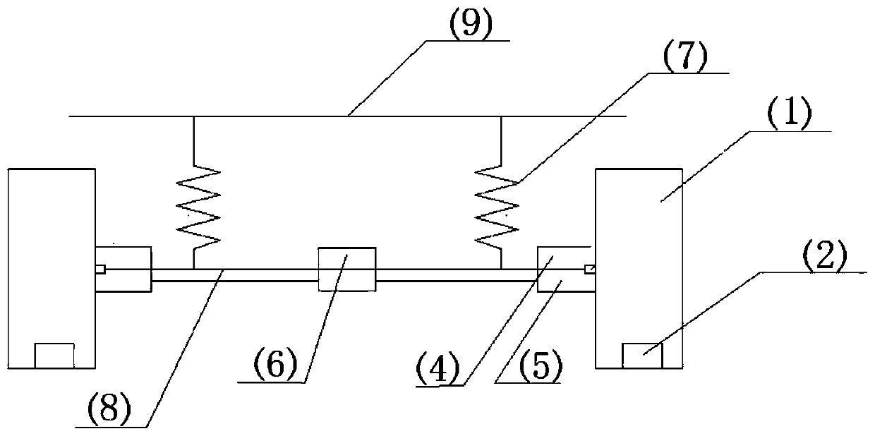 Automatic tire pressurizing method and device capable of preventing lateral inclination