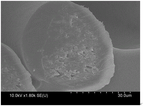 Polymer sheath-core composite fiber with thermoelectric effect as well as preparation method and application thereof