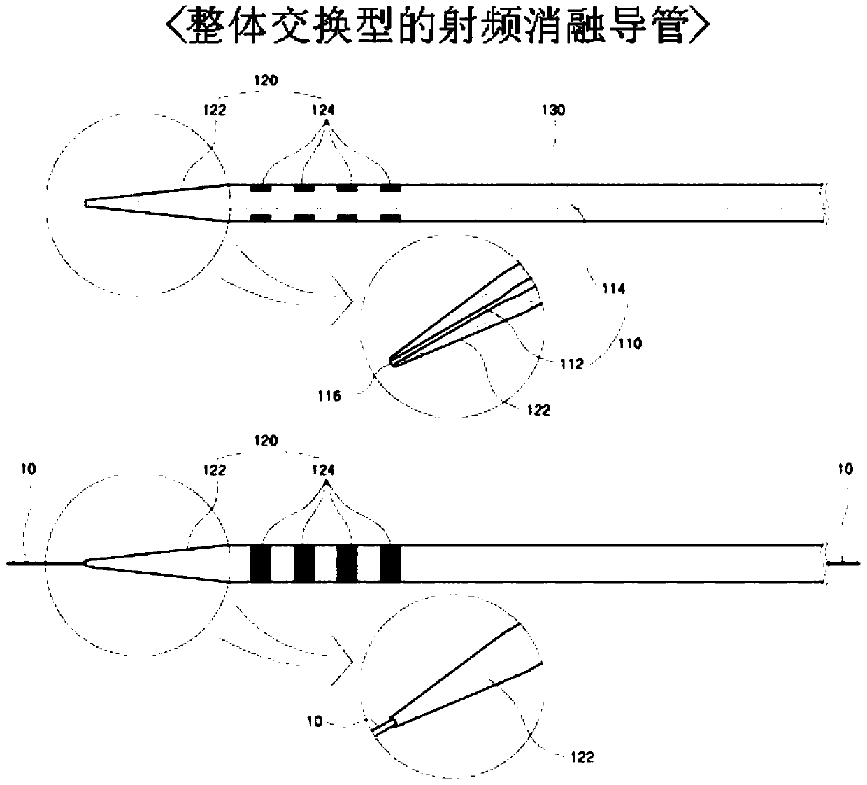 RF ablation catheter for treating hypertrophic cardiomyopathy