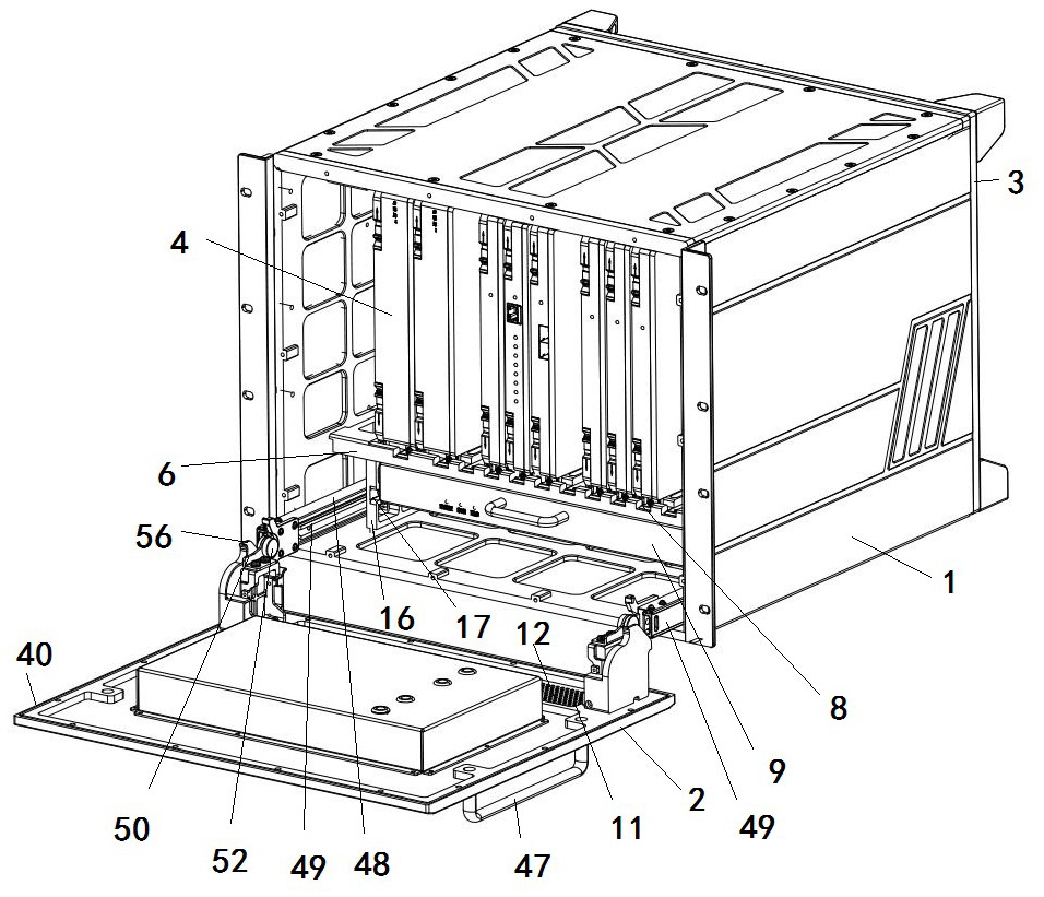 Air-cooled fully-reinforced computer suitable for various series buses