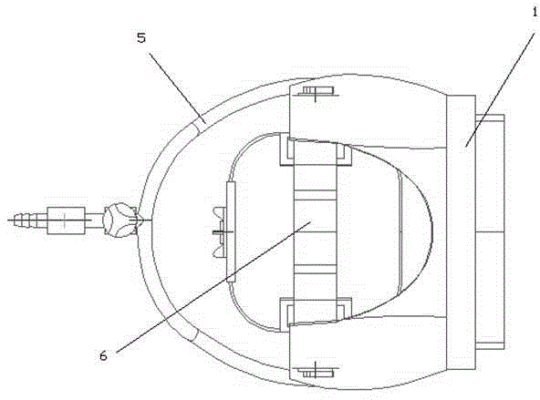 Wind screen type protective eyewear