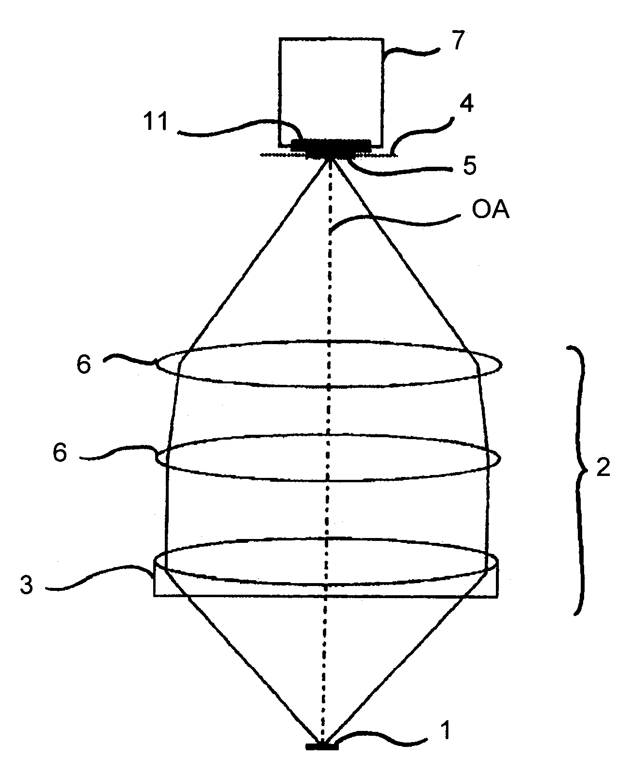 Optical observation apparatus with video device