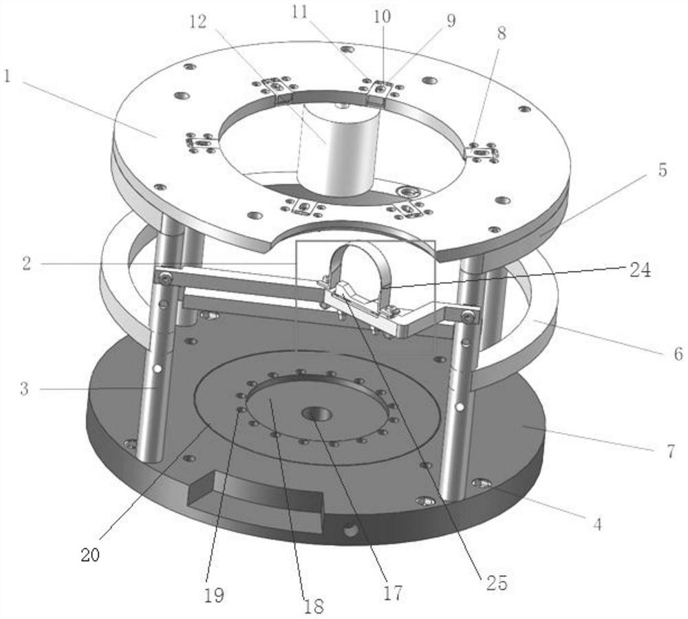 Dynamic balance adjusting tooling for machining special-shaped parts