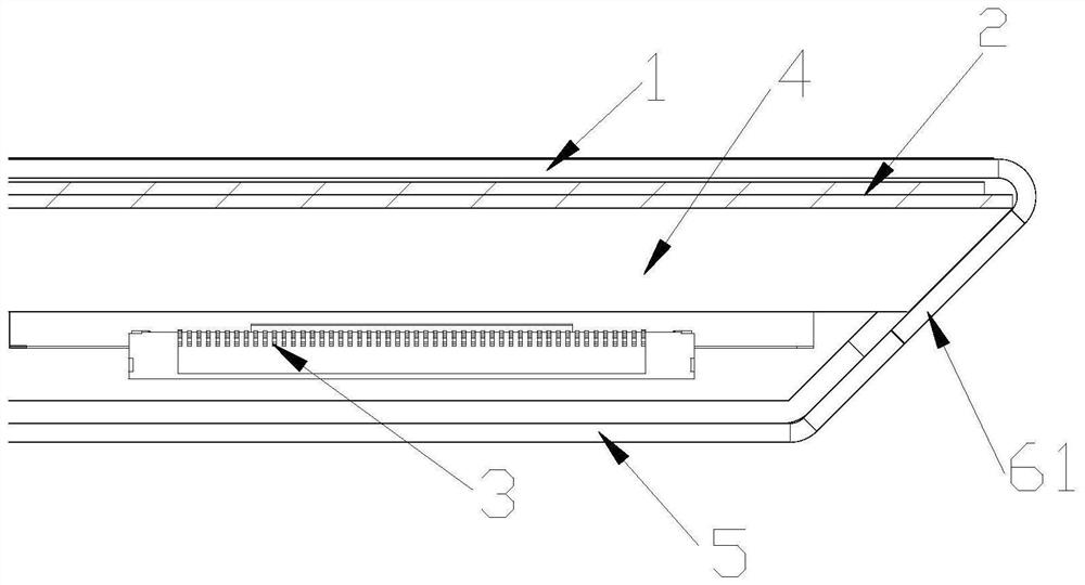 Detector capable of conducting double-sided incidence, detector array, imaging system and imaging method