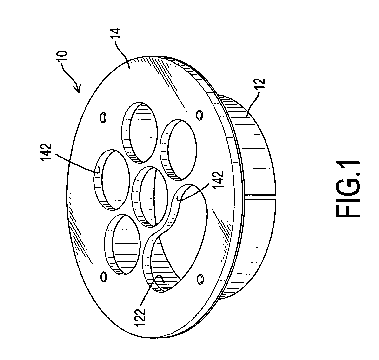 Nozzle for a random selection machine