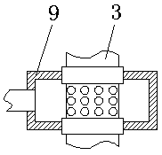 Automatic cleaning device with good cleaning effect