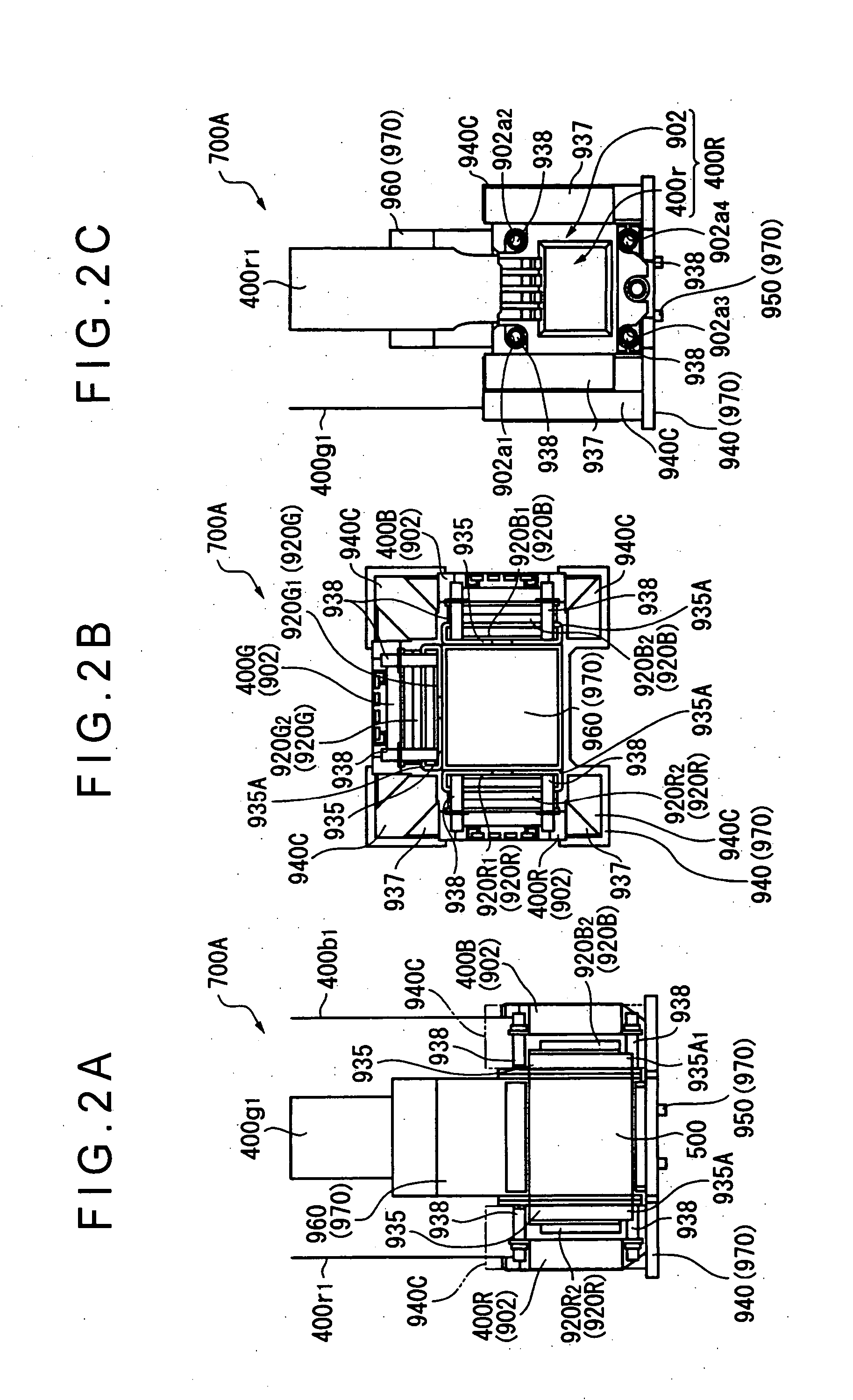 Optical device and projector